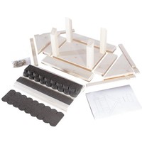 Vogelhaus Bausatz (Groß), Holzschindeln Nistkasten FüTterung Futterstelle