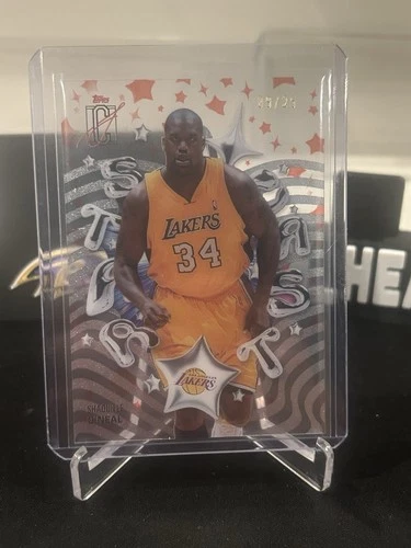 2025 Topps Signature Shaquille O'Neal Red (RAW)