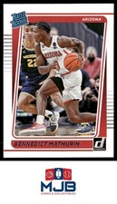 2022 Chronicles Draft Picks Bennedict Mathurin Donruss Rated Rookies Pink #3