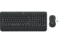 Logitech MK545 Advanced Tastatur & Maus Set Kabellos Schwarz