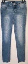 BLUE SPICE Jeans Girls Size 12 Skinny Distressed Jeans