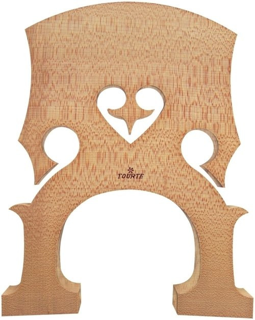 Contrabbasso - Ponte Per Contrabbasso Modello Tourte - 4/4 - 5 Corde - Misura...