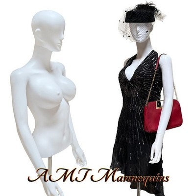 5ft 5'' Female mannequin torso+ base, Adjustable hgt, Removable head, arms, hands