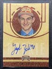 2012-13 Panini Threads TYLER ZELLER #217 Rookie On Card Auto - Cavaliers