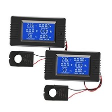 2 Pieces AC Current Voltage 2 Pieces AC 100A Meter Split Core Transformer 