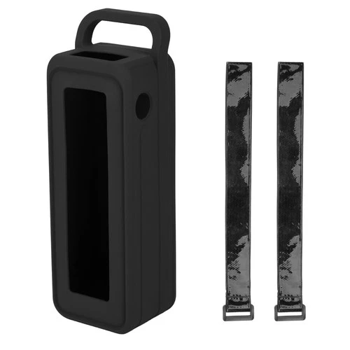 Silicone Protective Cover Case for Anker Prime 27650mAh Power Bank w/ Bike Strap