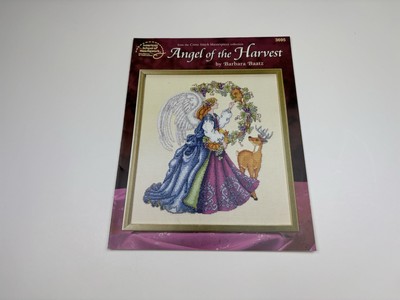 American School Of Needlework Angel Of The Harvest Cross Stitch Pattern Baatz 2R