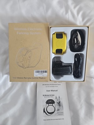 XFOX Wireless Dog Fence System / Electric Pet Training Collar / 800 Meter Radius