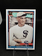 Topps 2020 75 Years of Baseball Shoeless Joe Jackson #T91-27 Chicago White Sox