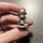 Gold Spartan 999+ Fine 1 oz Silver Pirate Duck Statue
