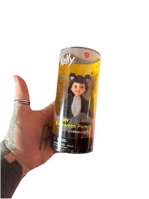 2001 Halloween Party JENNY Friend of KELLY doll Kid Barbie Costume Black Cat NIB