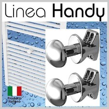 COPPIA APPENDINI PORTA ACCAPPATOIO UNIVERSAL RADIATORI TERMOARREDO HANDY GRIP CR