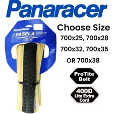 Panaracer Pasela Protite Flat Guard Skinwall 700c Folding Bike Tire Choose Size
