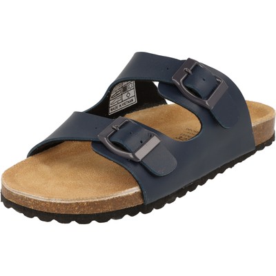 Supersoft Kinder Schuhe Sandalen Pantoletten Lederfußbett 474-006 Navy NEU