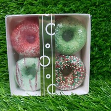 Fizz  Bubble, Holiday Donuts, - 4 pack