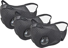 3 PACK Sport Workout Training Mask Carbon Running Fitness +Multiple Applications