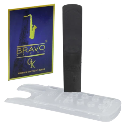 Bravo Synthetic Single Reed for Tenor Saxophone - Various Strengths