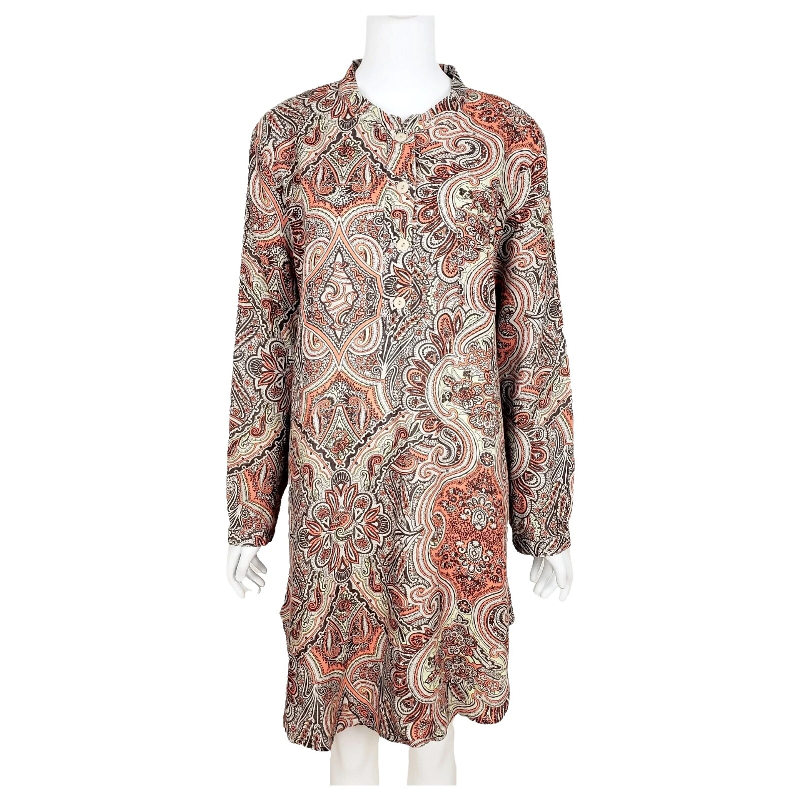 Lino FLAX Floral para De mujer