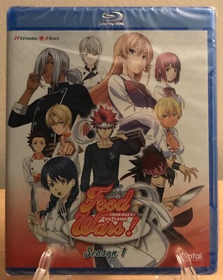 Food Wars: Season Blu-ray Brand New