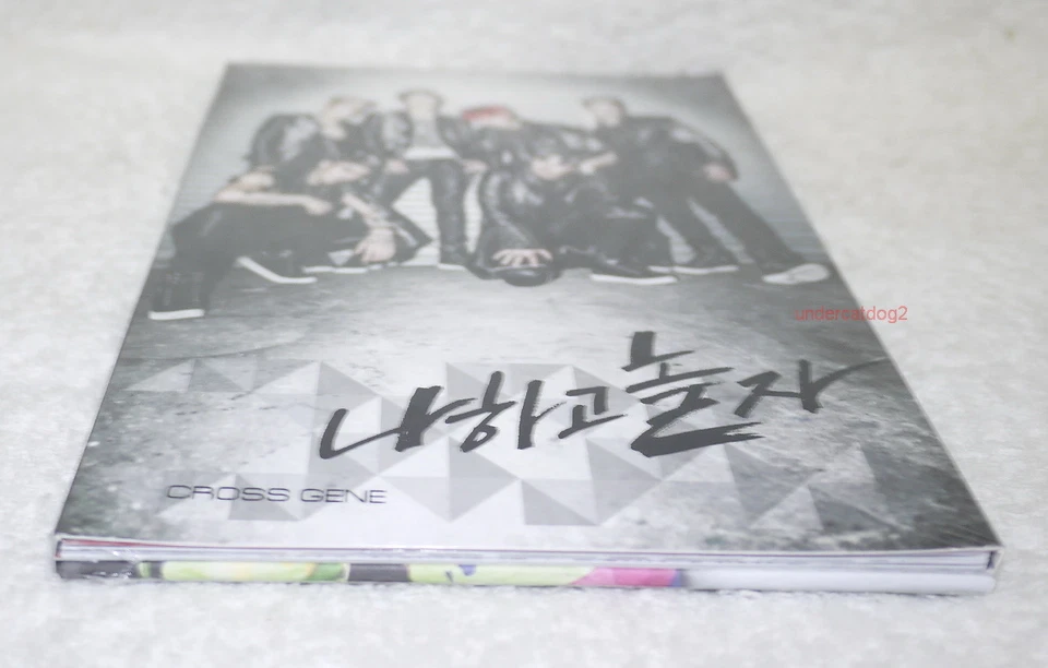 K-POP Cross Gene Mini Album Vol. 2 Play With Me Taiwan CD (w/bouns two tracks) - Imagem 4 de 4
