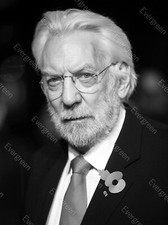 Donald Sutherland (2)  Attore Actor Foto Photo 30 x 40 cm