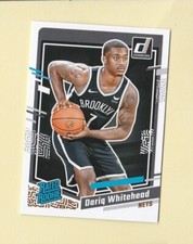 2023-24 Donruss Basketball Rated Rookie Dariq Whitehead Nets #240