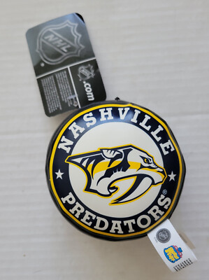 New Nashville Predators Plush Puck Toy - NHL Licensed