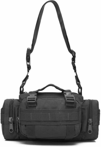 Borsa tattica vita molle da uomo borsa da palestra borsa militare borsone borsa allenamento borsa da trasporto - Foto 11 di 12