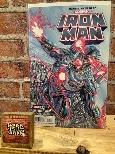 Iron Man #14 Cosmic Iron God 1st Appearance Variant 2021 Marvel Comics NM