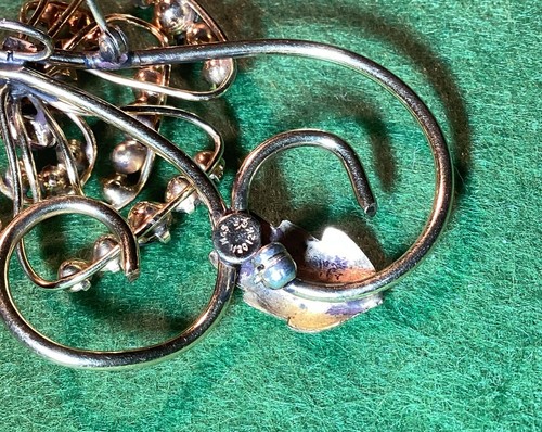 Vintage & Custom Made Pink & Gold Filled & Gold Tone 5 Piece Mixed Jewelry Lot - Picture 17 of 23