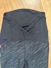 Ingrid & Isabel Maternity Women's Leggings Crossover Panel Black/Gray XS NEW — photo 9