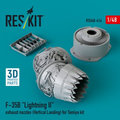1/48 ResKit RSU48-0414  F-35B ''Lightning II'' exhaust nozzles (Vertical Landing)