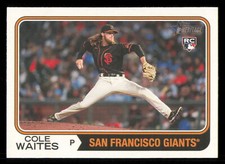2023 Topps Heritage #258 Cole Waites