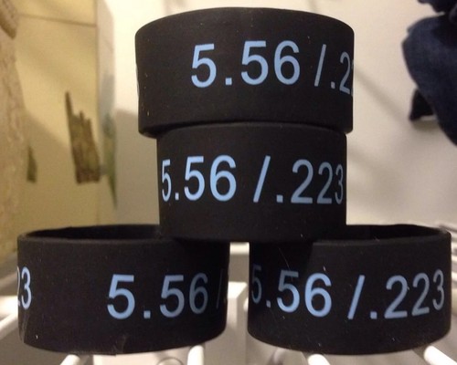 10 Pack. 5.56 /.223 Magazine ID. 5.56. 2.23. ID Bands. 223/5.56. Blackout - Picture 4 of 7