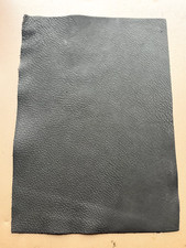 A4 size (297mm x 210mm) piece of Dark Brown Matt Finish Leather Craft Patch