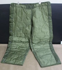 New 1pc USGI Military Field Pant Liner Cold Weather Trousers Quilted Medium Long