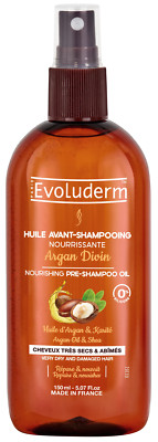 Evoluderm Argan Divin Nourishing Pre Shampoo Oil 150ml