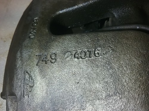 2014-2018 BMW X5 Left Front Brake Caliper 3.0L 6 Cylinder Turbo - Picture 6 of 7