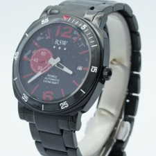 Montre RSW Romeo Automatic RSWA117-SL-9 - Complète Neuve, Boîtier Acier, Bracelet Cuir Bleu