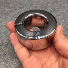 Magnetic Ball Stretcher Weight Stainless Steel Metal Rings for Men Device