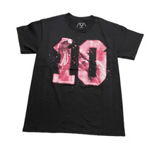 Messi Collection - Youth T Shirt Black/Pink Top Soccer Futbol Youth Medium NEW