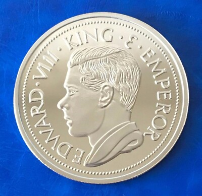 Palestine Crown 1936 Edward VIII King & Emperor Copper-Nickel
