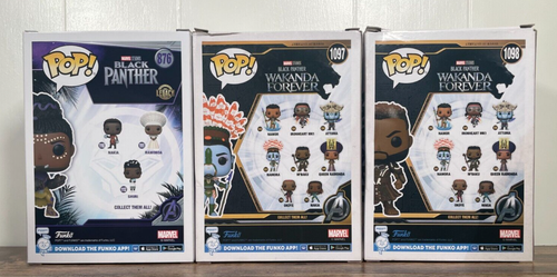 Funko Pop! Marvel Black Panther Wakanda Forever Shuri -Namora & M'Baku Lot of 3 - Picture 5 of 9