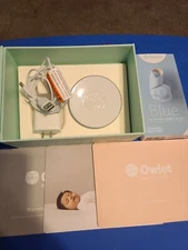 Owlet Smart Sock 2 Baby Monitor W/New Blue Fabric Socks 