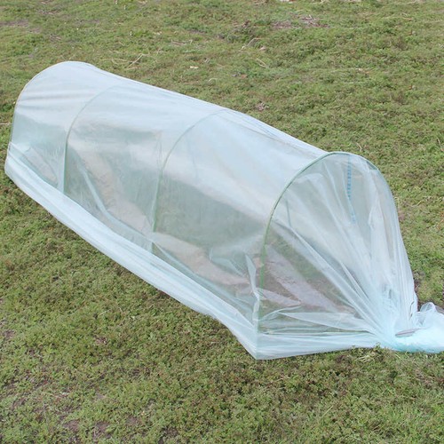 Transparent Plastic Greenhouse Film Garden Plant Vegetable Grow House Cover FS - Picture 2 of 8
