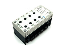 Festo CPX-AB-8-M8X2-4POL Connection Block w/ CPX-GE-EV Interlinking Block