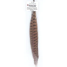 Hareline Ringneck Pheasant Tail Feathers - Natural