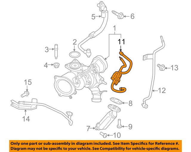 Genuine Ford Turbocharger Boost Solenoid CJ5Z9K378B for sale online eBay