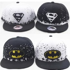 Kids Baseball Cap Hat DC Comics Knit Justice League Superman Batman