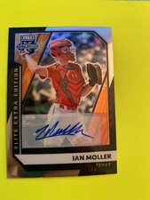2021 ELITE EXTRA EDITION IAN MOLLER AUTOGRAPH 74/99 PRIZM 